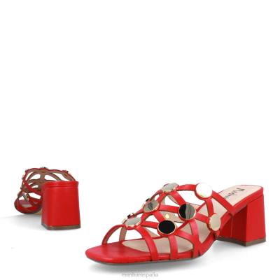 Menbur mujer Bédol 204L3165 zapato casual elegante rojo