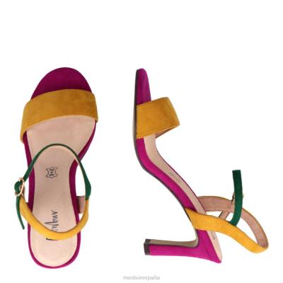 Menbur mujer Bellussi 204L3584 zapato casual elegante amarillo