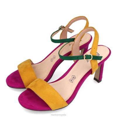 Menbur mujer Bellussi 204L3584 zapato casual elegante amarillo