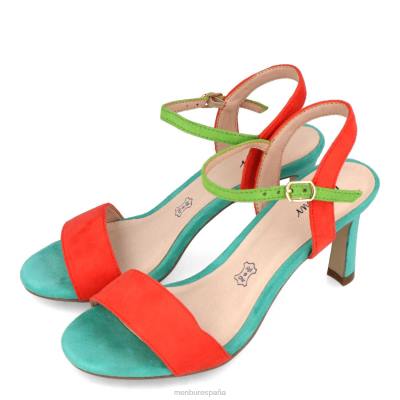 Menbur mujer Bellussi 204L501 zapato casual elegante verde