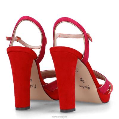 Menbur mujer Felicia 204L224 zapato casual elegante rojo