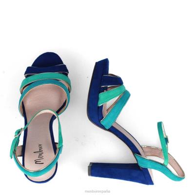 Menbur mujer Felicia 204L3055 zapato casual elegante azul medio