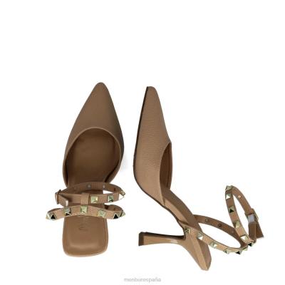 Menbur mujer Libra 204L2996 zapato casual elegante beige