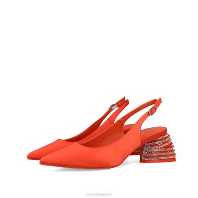 Menbur mujer Pegaso 204L3017 zapato casual elegante naranja