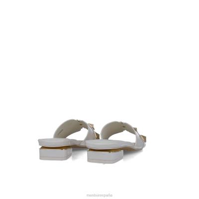 Menbur mujer Piscis 204L173 zapato casual elegante blanco