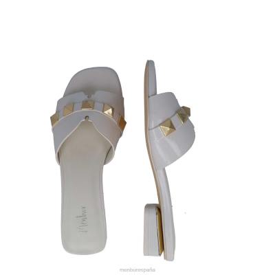 Menbur mujer Piscis 204L173 zapato casual elegante blanco