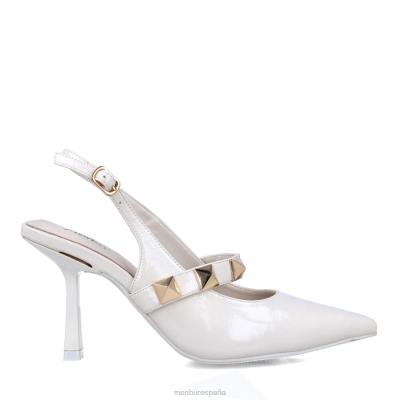 Menbur mujer Piscis 204L184 zapato casual elegante blanco