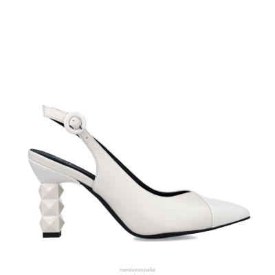 Menbur mujer Piscis 204L187 zapato casual elegante blanco