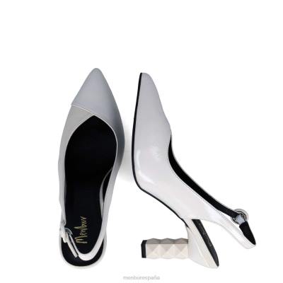 Menbur mujer Piscis 204L187 zapato casual elegante blanco