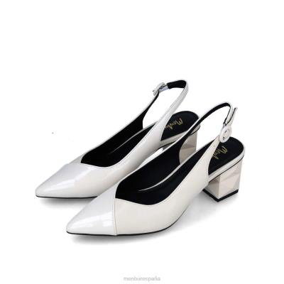 Menbur mujer Piscis 204L189 zapato casual elegante blanco