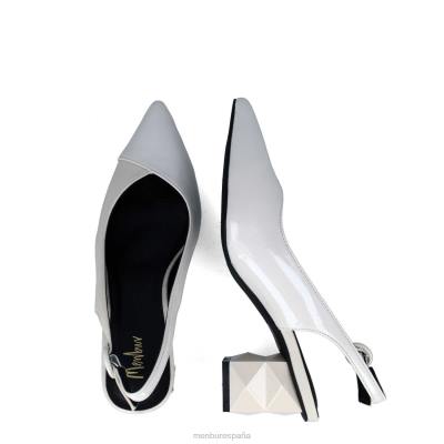 Menbur mujer Piscis 204L189 zapato casual elegante blanco