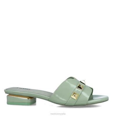 Menbur mujer Piscis 204L2940 zapato casual elegante verde