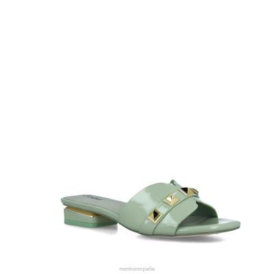 Menbur mujer Piscis 204L2940 zapato casual elegante verde