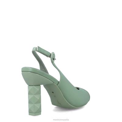 Menbur mujer Piscis 204L2976 zapato casual elegante verde