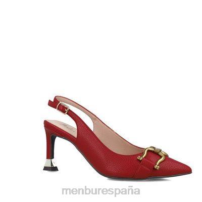 Menbur mujer Tauro 204L2970 zapato casual elegante rojo