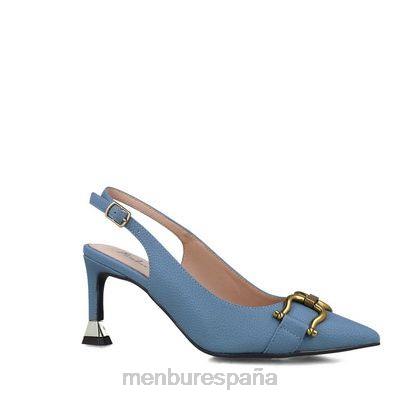 Menbur mujer Tauro 204L2971 zapato casual elegante azul claro