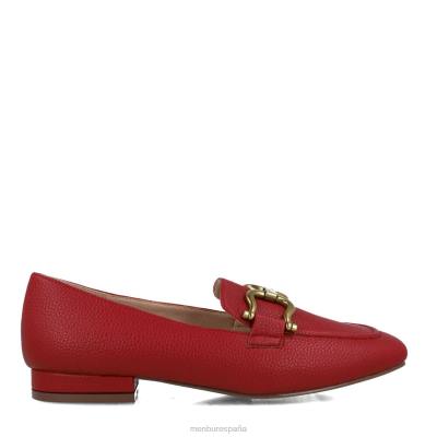 Menbur mujer Tauro 204L3466 zapato casual elegante rojo