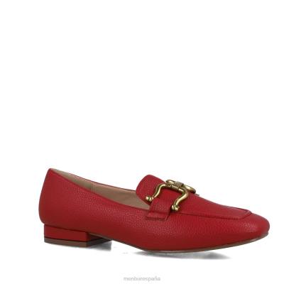 Menbur mujer Tauro 204L3466 zapato casual elegante rojo