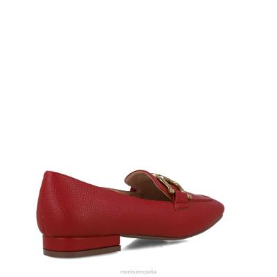 Menbur mujer Tauro 204L3466 zapato casual elegante rojo