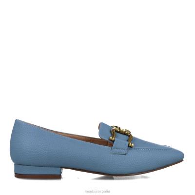 Menbur mujer Tauro 204L3467 zapato casual elegante azul claro