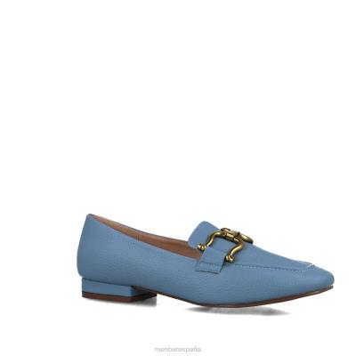 Menbur mujer Tauro 204L3467 zapato casual elegante azul claro