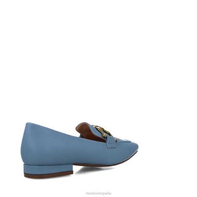 Menbur mujer Tauro 204L3467 zapato casual elegante azul claro