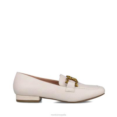 Menbur mujer Tauro 204L448 zapato casual elegante blanco