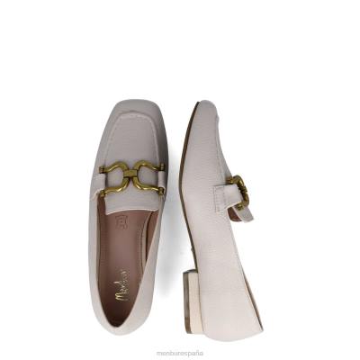 Menbur mujer Tauro 204L448 zapato casual elegante blanco