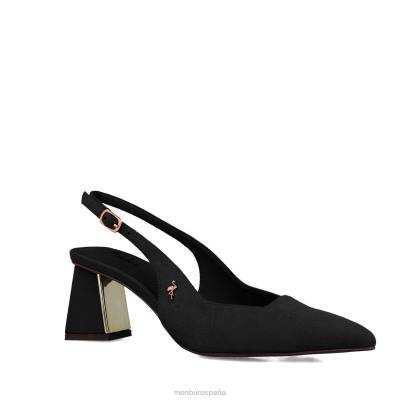 Menbur mujer Virgo 204L3478 zapato casual elegante negro