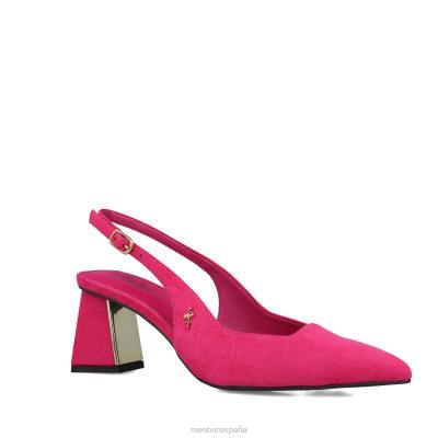 Menbur mujer Virgo 204L3482 zapato casual elegante rosa