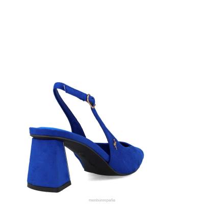 Menbur mujer Virgo 204L3485 zapato casual elegante azul medio