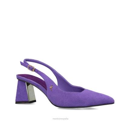 Menbur mujer Virgo 204L3487 zapato casual elegante Violeta