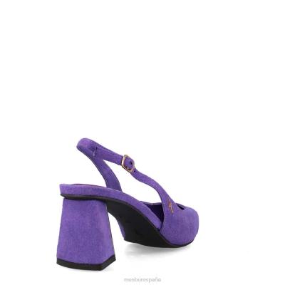 Menbur mujer Virgo 204L3487 zapato casual elegante Violeta