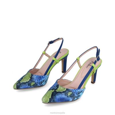 Menbur mujer aúlpi 204L3520 zapato casual elegante azul medio