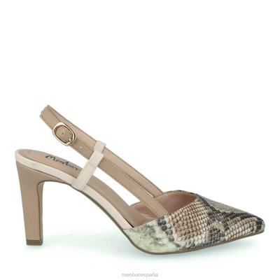 Menbur mujer aúlpi 204L3521 zapato casual elegante beige