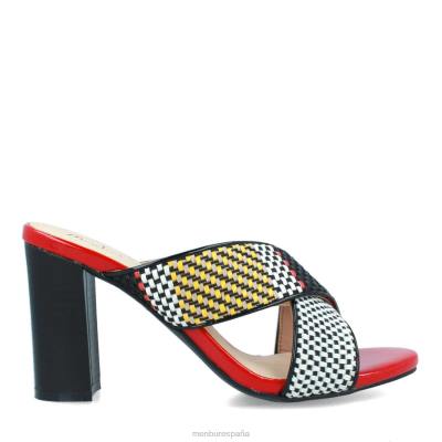 Menbur mujer albidona 204L218 zapato casual elegante rojo