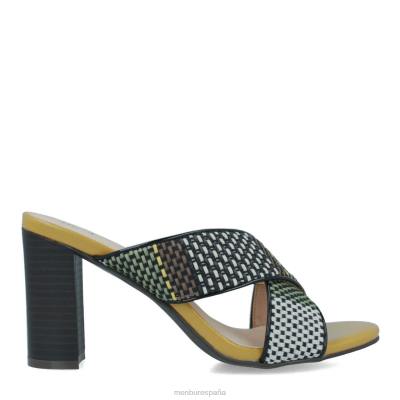 Menbur mujer albidona 204L3047 zapato casual elegante amarillo