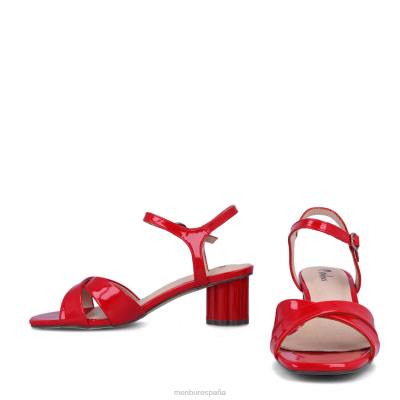 Menbur mujer albule 204L3257 zapato casual elegante rojo