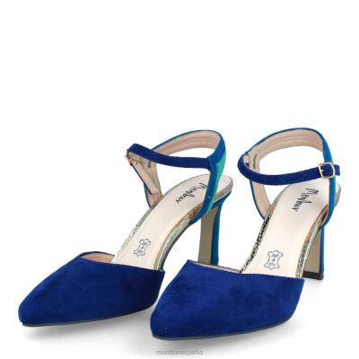 Menbur mujer alezio 204L3515 zapato casual elegante azul medio