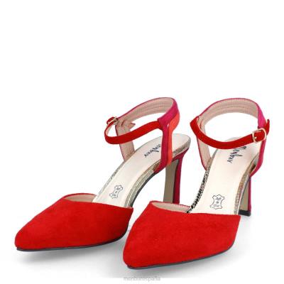 Menbur mujer alezio 204L463 zapato casual elegante rojo