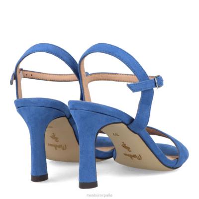 Menbur mujer alfedena 204L3273 zapato casual elegante azul claro