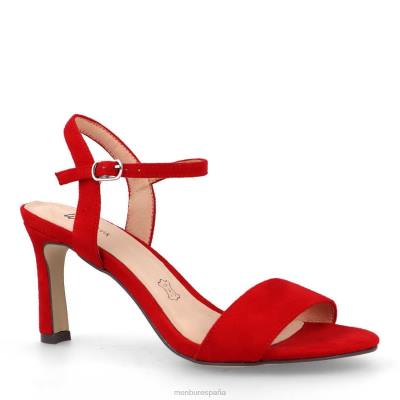 Menbur mujer alfedena 204L3274 zapato casual elegante rojo