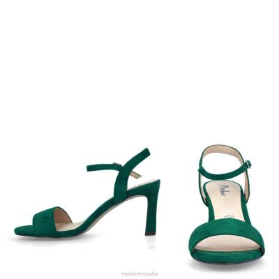 Menbur mujer alfedena 204L3275 zapato casual elegante verde