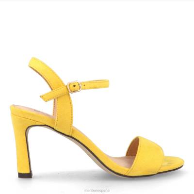 Menbur mujer alfedena 204L336 zapato casual elegante amarillo