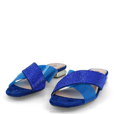 Menbur mujer almese 204L287 zapato casual elegante azul medio