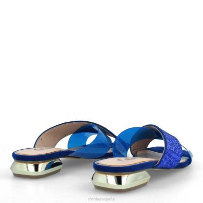 Menbur mujer almese 204L287 zapato casual elegante azul medio