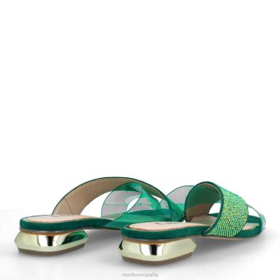 Menbur mujer almese 204L3177 zapato casual elegante verde