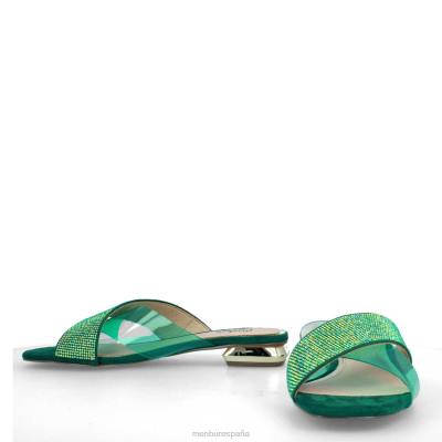 Menbur mujer almese 204L3177 zapato casual elegante verde