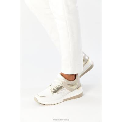 Menbur mujer alsia 204L521 zapato casual elegante blanco