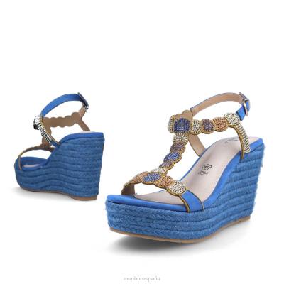 Menbur mujer altieri 204L3220 zapato casual elegante azul claro